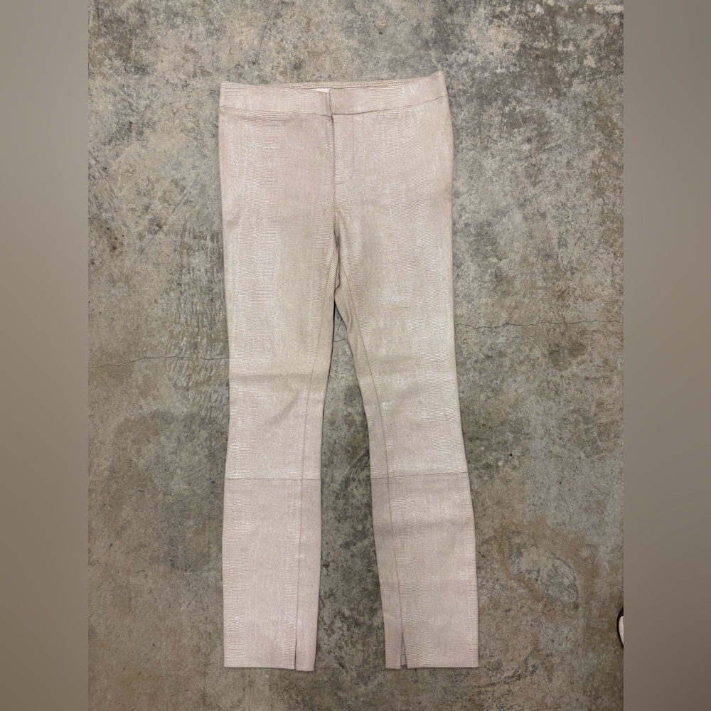 Shimmering Beige Pants‎